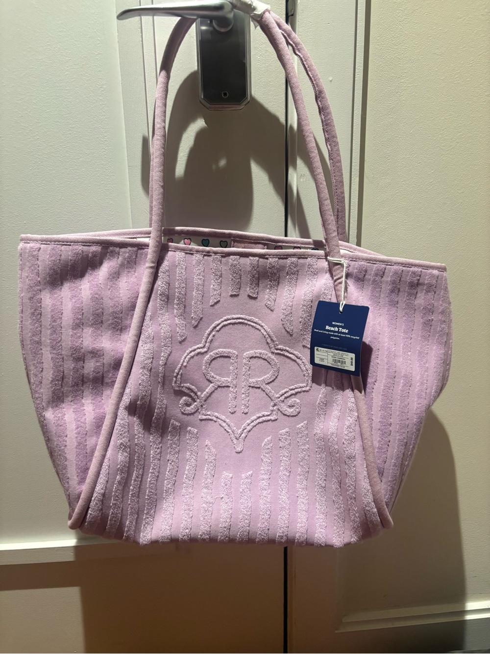 Roller Rabbit Lilac Embroidered Tote